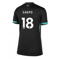 Liverpool Cody Gakpo #18 Fußballbekleidung Auswärtstrikot Damen 2024-25 Kurzarm